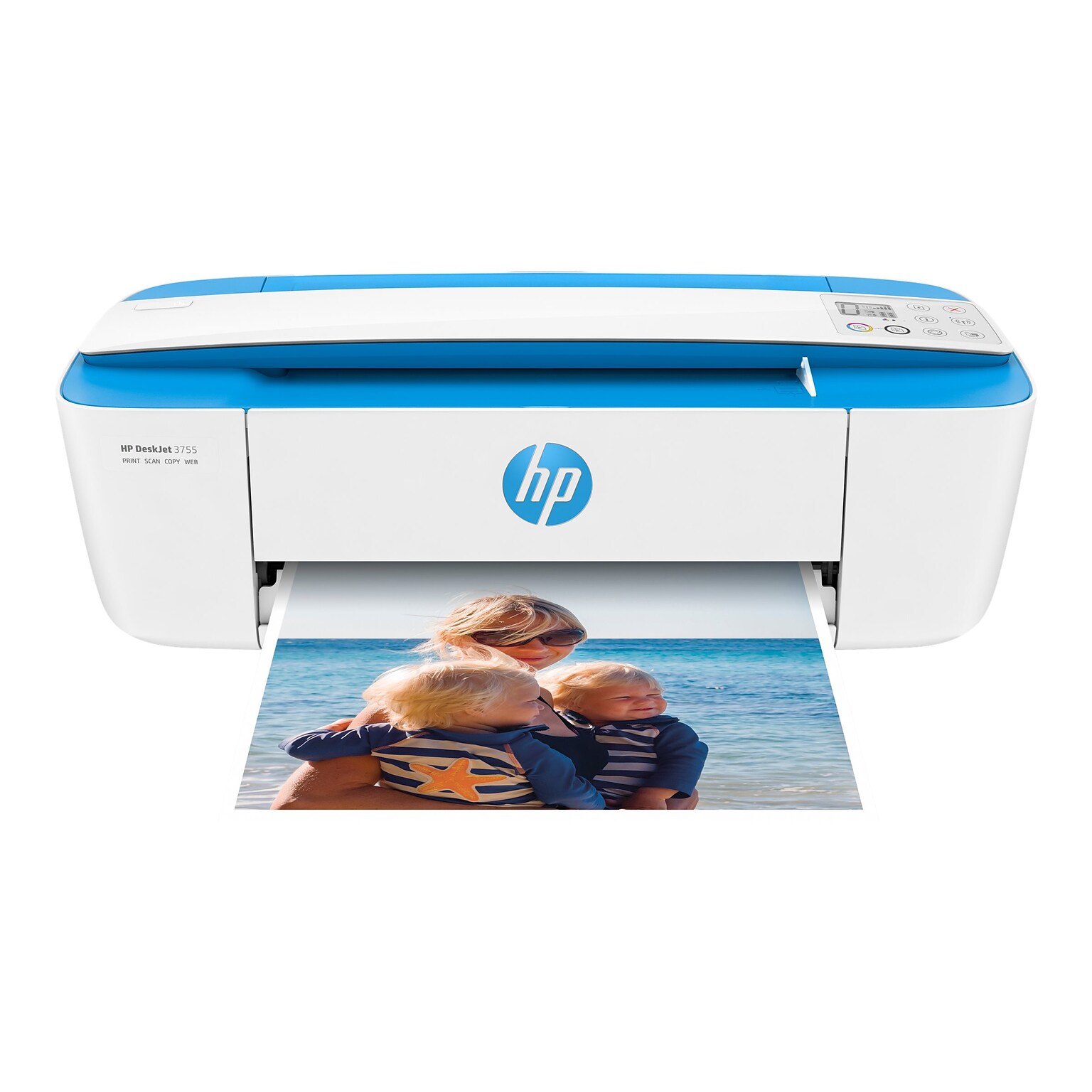 HP DeskJet 3755 Wireless Color All-In-One Inkjet Printer (J9V90A)