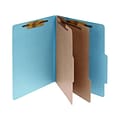 ACCO Classification Folder, 2-Dividers, 3 Expansion, Legal Size, Sky Blue, 10/Box (16026)