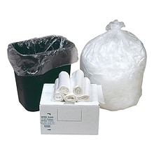 Berry Global Ultra Plus 7 to 10 Gal. Liner Trash Bags, Natural, 500/Carton (WHD2423)