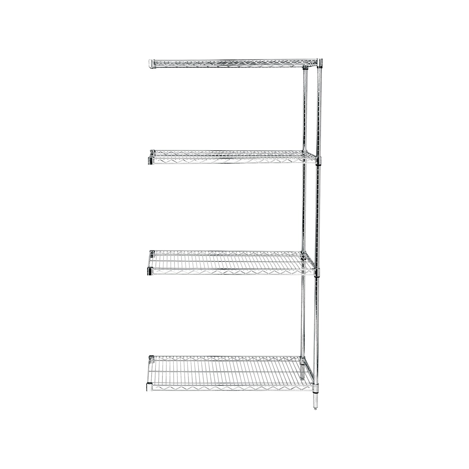 Quantum Storage Systems 4 Shelf Wire Extra Shelves, 18W, Chrome (AD74-1872C)