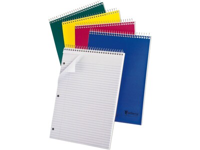 Oxford Earthwise 1-Subject Notebook, 8.5 x 11.75, College Ruled, 80 Sheets, Assorted Colors (OXF 2