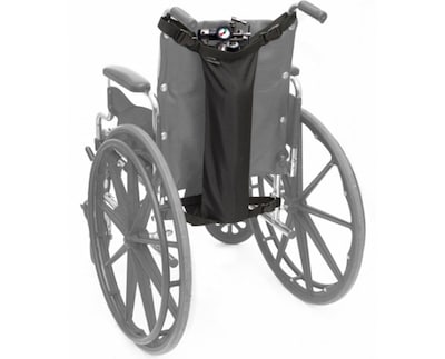 AdirMed Oxygen Bag for Wheelchair, D & E Cylinders (995-OX-DE-W)