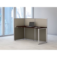 Bush Business Furniture Easy Office 60W Straight Desk Open Office, Mocha Cherry (EOD160MR-03K)