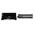 Brother Original DR720  Drum Unit and 2-Pack TN750 Black High Yield Laser Toner Cartridge