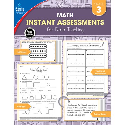 Instant Assessments for Data Tracking, Grade 3 Paperback (104937)