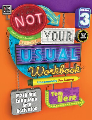 Not Your Usual Workbook, Grade 3 Paperback (704723)