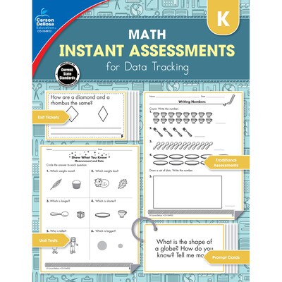 Instant Assessments for Data Tracking, Grade K Paperback (104922)
