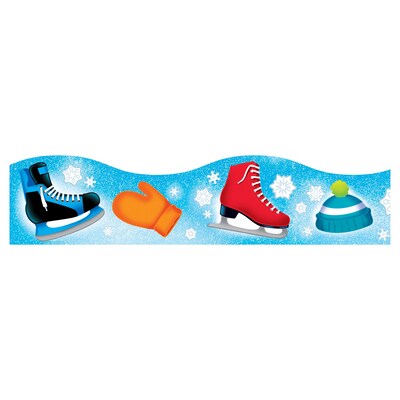 Trend Enterprises 2 1/4 x 39 Winter Play Terrific Trimmers,  12 Pack (T-92354)