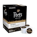 Peets Coffee Big Bang, Keurig® K-Cup® Pods, Medium Roast, 22/Box (5000195765)