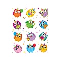 Carson-Dellosa Colorful Owls Stickers, Assorted, 72/Pack (168145)