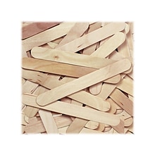 Creativity Street Jumbo Craft Sticks, Natural, 100/Pack (AC3676-01)