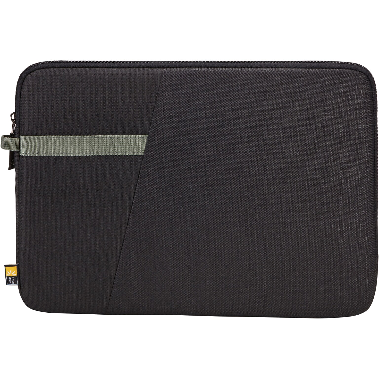 Case Logic Ibira Polyester Laptop Sleeve for 11 Laptops, Black (IBRS-111-BLACK)