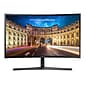 Samsung CF396 Series 24" Curved LED Monitor, High Glossy Black  (LC24F396FHNXZA)