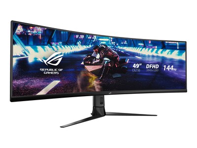 Asus ROG Strix 49 Curved LED Monitor, Black (XG49VQ)