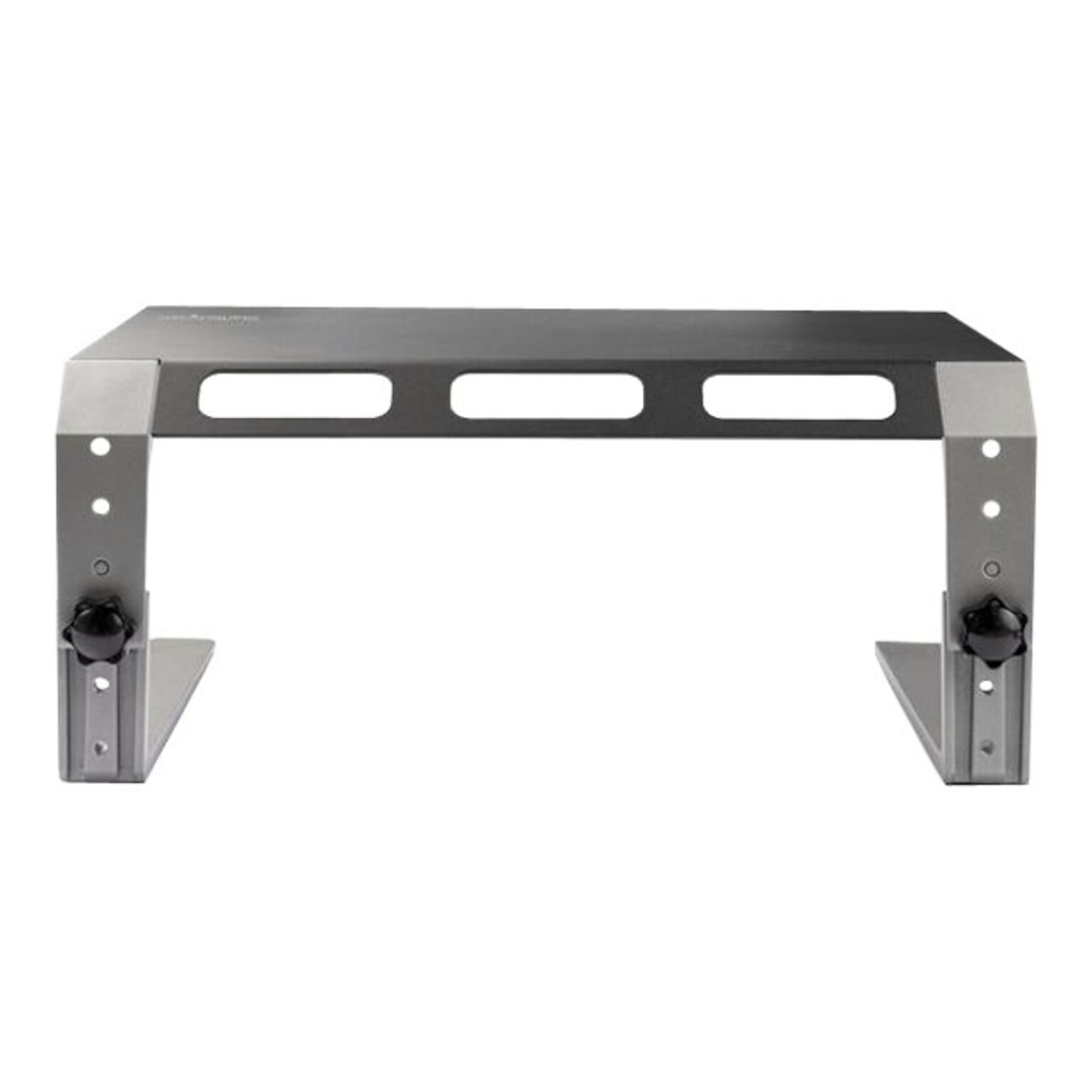 StarTech Monitor Riser Stand - Height Adjustable - Steel & Aluminum Stands, Up to 32, Gray (MONSTND)