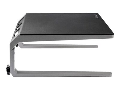 StarTech Monitor Riser Stand - Height Adjustable - Steel & Aluminum Stands, Up to 32", Gray (MONSTND)