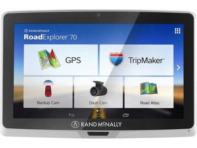 Rand McNally 052801238X Road Explorer 70 7 Portable GPS, Gray/Black