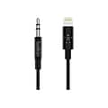 Belkin Lightning Audio Cable for iPhone/iPad/iPod Touch, Black (AV10172bt03-BLK)