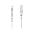 Belkin Lightning Audio Cable for iPhone/iPad/iPod Touch, White (AV10172bt06-WHT)