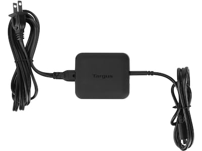 Targus 65W Charger for USB-C Enabled Devices, Black (APA104BT)