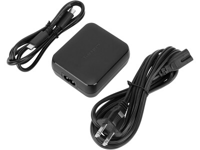 Targus 65W Charger for USB-C Enabled Devices, Black (APA104BT)