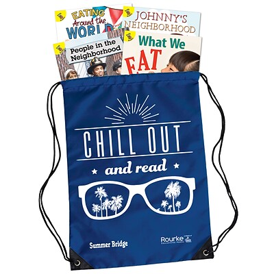 Summer Bridge Essentials Backpack Paperback, Grades K-1, 8 Pieces/Set (9781643696348)
