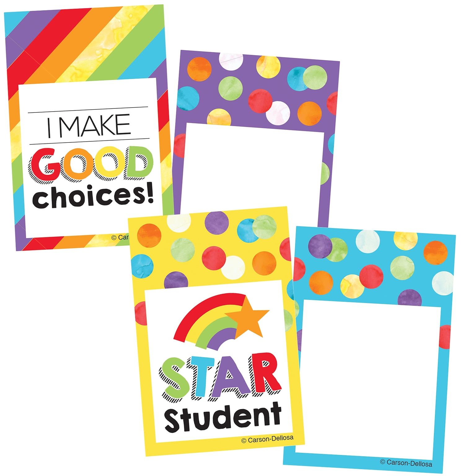 Carson-Dellosa Celebrate Learning Awards & Certificates, 49 Cut-Outs Per Pack (120539)