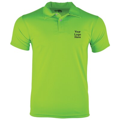 Custom Embroidered Mens Performance Polo