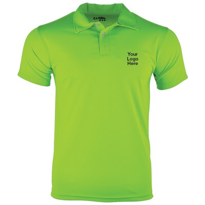 Custom Embroidered Mens Performance Polo