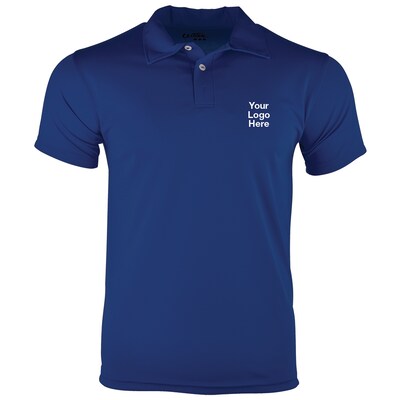 Custom Embroidered Mens Performance Polo