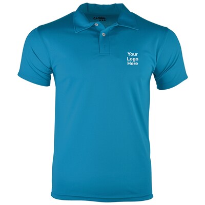 Custom Embroidered Mens Performance Polo