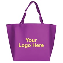 Custom Budget Grocery Tote Bag; 13x19-1/2, (QL47974)