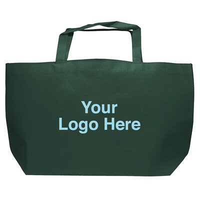 Custom Budget Shopping Tote Bag; 12x19-3/4, (QL47975)