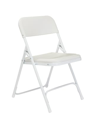 NPS #821 Premium Light-Weight Plastic Folding Chairs- 4