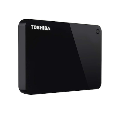 Toshiba Canvio Advance HDTC910XK3AA 1TB USB 3.0 Portable External Hard Drive, Black