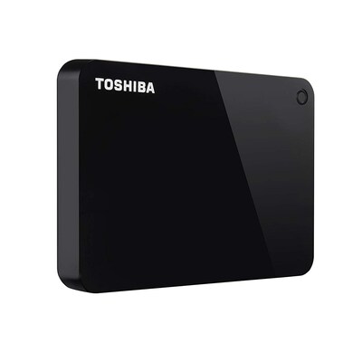Toshiba Canvio Advance HDTC910XK3AA 1TB USB 3.0 Portable External Hard Drive, Black