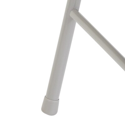 National Public Seating Commercialine 900 Series Metal Folding Chair, Gray, 4/Pack (902/4)