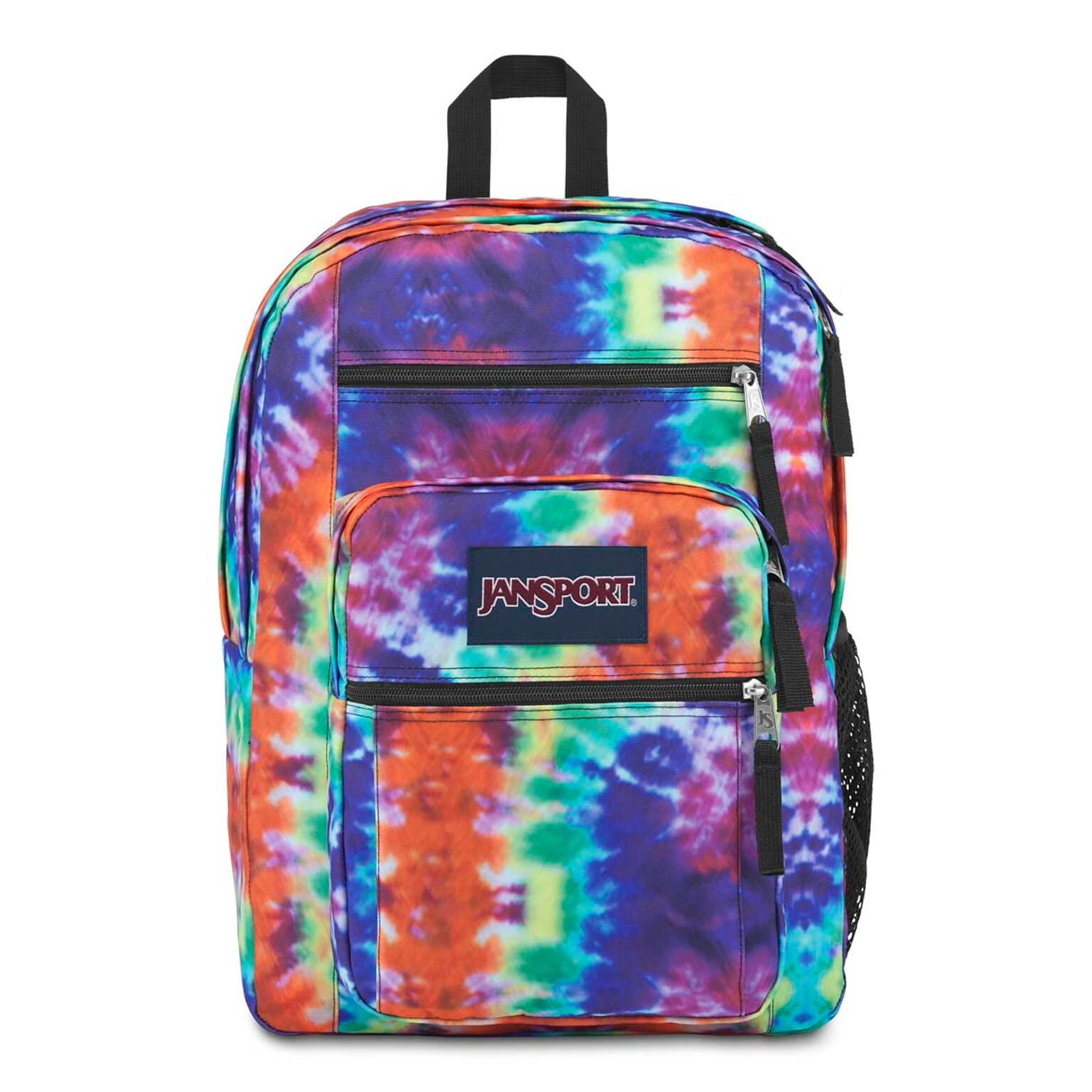 JanSport Big Student Backpack, Artwork, Red Multi Hippie Days (JS0A47JK9TC)
