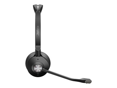 Jabra Engage Wireless Noise Canceling Stereo Computer Over-the-Ear Headset, MS Certified, Black (9559-583-125)