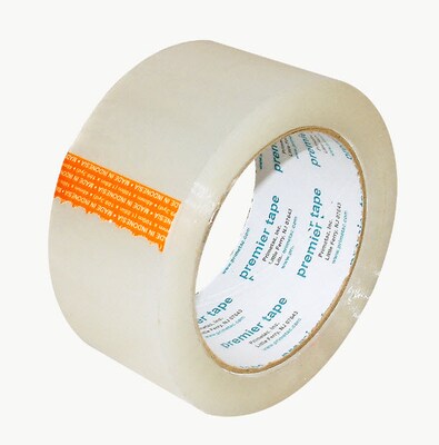 SI Products Carton Sealing Tape for Hand Held Dispensers, 2"x 110 yds, Clear, 36 Rolls/CT (401-2X110)