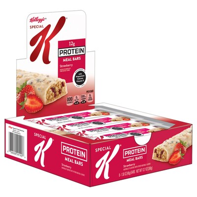 Special K Strawberry Protein Bar, 1.59 oz., 8 Bars/Box (KEE29185)