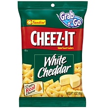 Cheez-It White cheddar Crackers, 1.5 oz., 8 Packs/Box (KEE12654)