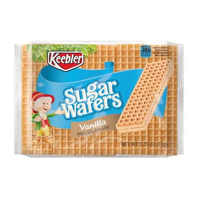 Keebler Vanilla Sugar Wafers, 2.75 oz., 12/Box (KEE12589)