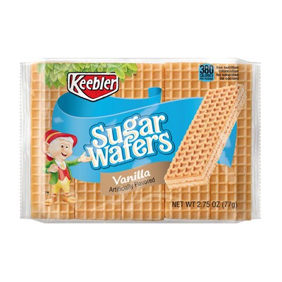 Keebler Vanilla Sugar Wafers, 2.75 oz., 12/Box (KEE12589)