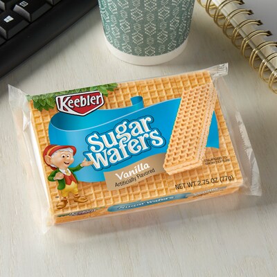 Keebler Vanilla Sugar Wafers, 2.75 oz., 12/Box (KEE12589)