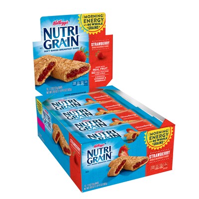 Nutri-Grain Strawberry Breakfast Bar, 1.3 oz., 16 Bars/Box (511386)