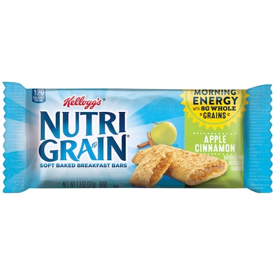 Nutri-Grain Apple Cinnamon Breakfast Bar, 1.3 oz., 16 Bars/Box (511370)