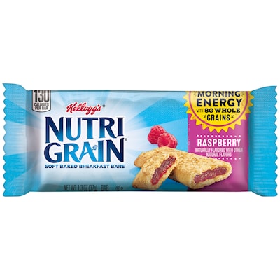 Nutri-Grain Raspberry Breakfast Bar, 1.3 oz., 16 Bars/Box (511382)