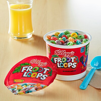 Froot Loops Cereal, Fruit Mix, 1.5 oz., 6/Box (KEE12465)