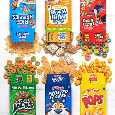 Kelloggs Variety Cereal, 1.52 oz., 30/Carton (KEE14747)
